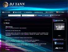 Tablet Screenshot of djyann.com
